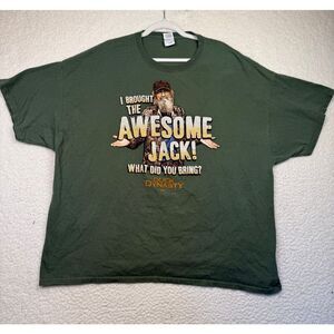 DUCK DYNASTY Uncle Si‎ "I Brought The Awesome Jack..." SS T Shirt 3XL Cotton